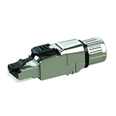 Afbeelding van Telegärtner RJ45 stekker CAT 6A afgeschermd J00026A5000 Stekker, recht Aantal polen 8 Zwart 1 stuk(s)