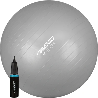 Afbeelding van Gymbal Avento 65 cm Met Pomp Zilver