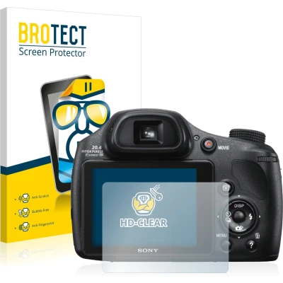 Afbeelding van BROTECT Screenprotector voor Sony Cyber Shot DSC HX300 Folie Beschermfolie transparant (2 Stuks)