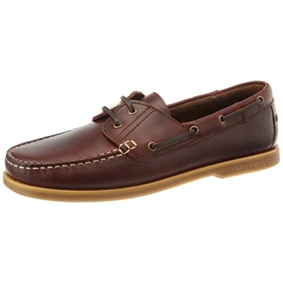 Afbeelding van Lumberjack Navigator, bootschoenen voor heren, Braun Brunello Tan M0199, 41 EU