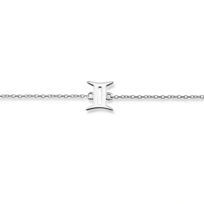Afbeelding van Tweelingen Armband Zilver Zodiac ZB006S