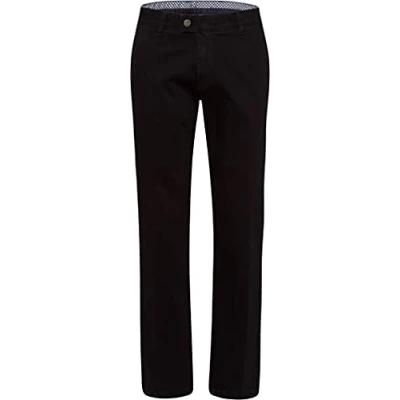 Afbeelding van EUREX by BRAX Regular Fit Jeans zwart, Effen