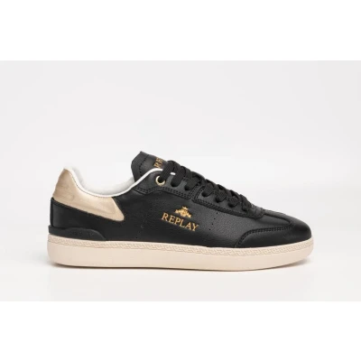 Afbeelding van Replay Pyper W Action Dames Sneaker Zwart Maat 38