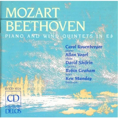 Afbeelding van Mozart, Beethoven: Piano and Wind Quintets / Rosenberger