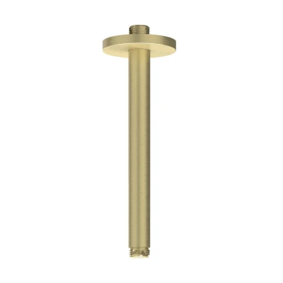 Afbeelding van IVY plafondbuis 20cm Geborsteld Mat Goud PVD