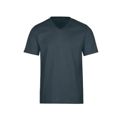 Afbeelding van Trigema T shirt voor heren, grijs (antraciet 018), M