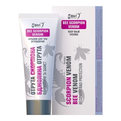 Afbeelding van Doeltreffende Gewricht en spier lichaamsbalsem met Schorpion bijengif verwarming werking 75ml