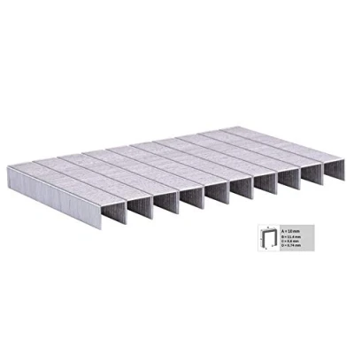 Afbeelding van VONROC Nieten 1000 stuks 10mm Universeel Voor ET502AC &amp; ET503DC tackers
