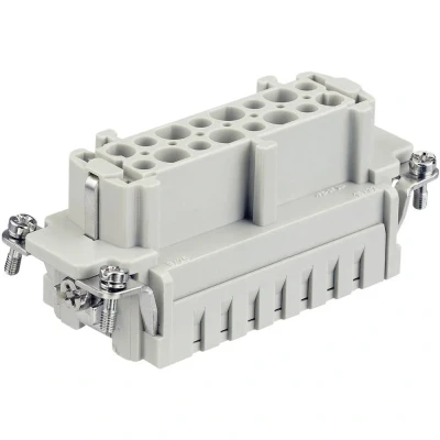 Afbeelding van Harting 09 33 024 2702 Businzetstuk Han® E 24 + PE Crimpen 1 stuk(s)