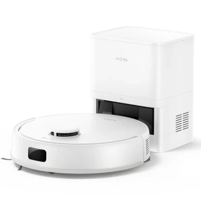 Afbeelding van MOVA E20 Plus Robotstofzuiger met Dweilfunctie Automatische lediging LSD Lasersysteem voor nauwkeurige Mapping Geschikt het opnemen van Dierenharen