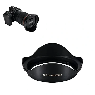 Afbeelding van JJC Bajonet cameralenskap voor Canon RF 15 35 mm F2.8L IS USM lens, omkeerbare lenskap vermindert lensflare voorkomt reflectie bescherm vervang de EW 88F