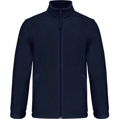 Afbeelding van Kariban Microfleece met rits kind K920 Navy