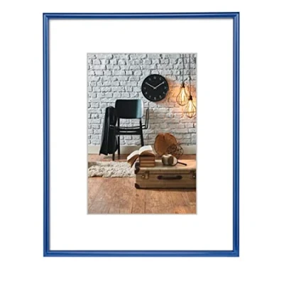 Afbeelding van Hama Fotolijstje Kunststof lijst Sevilla, blauw, polystyreen, 29,7x 42 cm A3