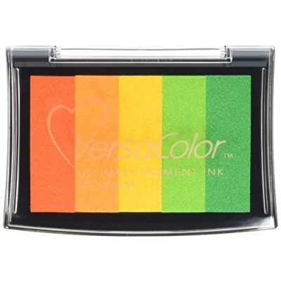 Afbeelding van RAYHER Stempelkussen Versacolor, 5tinten &quot;Limone&quot;, 4,7x7,5cm