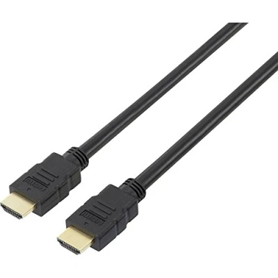 Afbeelding van SpeaKa Professional SP 7870704 HDMI kabel Aansluitkabel A stekker, stekker 5.00 m Zwart 4K UHD, Audio