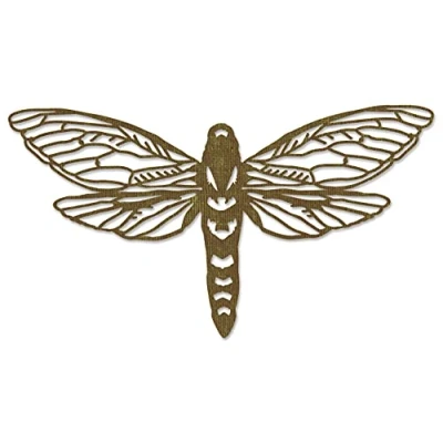 Afbeelding van Sizzix Thinlits Die Perspective Moth van Tim Holtz, 665434, veelkleurig, één maat