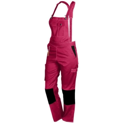 Afbeelding van Fashion Sécurité Pep&#039;s werkbroek voor dames, roze (roze/zwart), maat: XL (48/50)