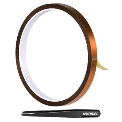 Afbeelding van MMOBIEL 10mm ESD Hittebestendige Polyimide Tape 30m Hittebestendig tot 280C.