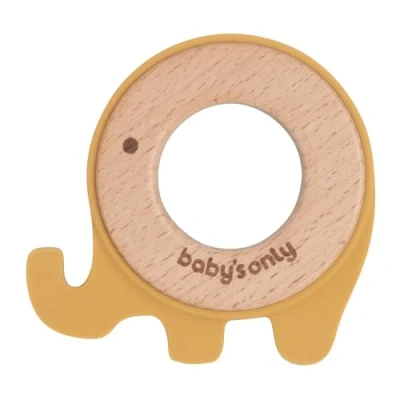 Afbeelding van Baby&#039;s Only Bijtring Olifant Oker