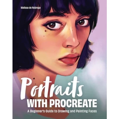 Afbeelding van Portraits with Procreate: A Beginner&#039;s Guide to Drawing and Painting Faces