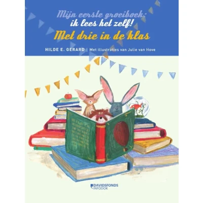 Afbeelding van Met drie in de klas (Hardback)