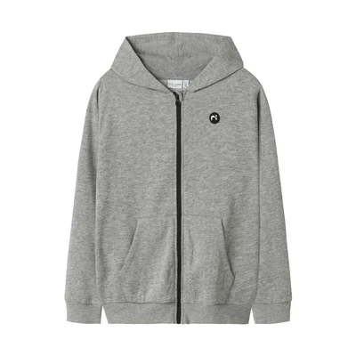 Afbeelding van NAME IT KIDS sweatvest grijs melange