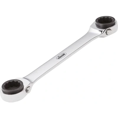 Afbeelding van VIGOR V2705 Dubbele ratelringsleutel 10 19 mm