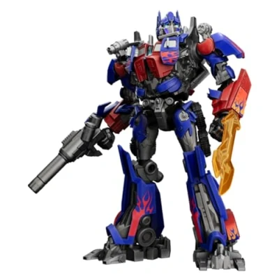 Afbeelding van Hasbro Transformers Movie Optimus Prime Auto bots wars Robot technic modelbouw Gundam model kit Speelgoed legacy star bouwpakket Bekend van manga &amp; anime Niet compatibel met lego of revell incl. opvouwbare PVC display