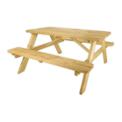 Afbeelding van Picknicktafel Deluxe 150 x 70 cm