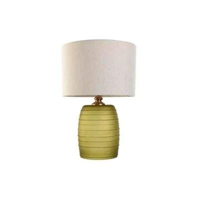 Afbeelding van Bureaulamp Home ESPRIT Groen Beige Gouden Kristal 50 W 220 V 38 x 57 cm