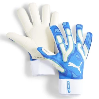 Afbeelding van Puma Ultra Ultimate Hybrid Unisex Keepershandschoenen, Maat: 10.5, blue/white