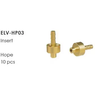Afbeelding van Elvedes Insertnippel voor Hope Slang (10X) ELV HP03