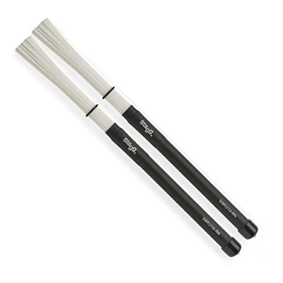 Afbeelding van Stagg SBRU10 RN nylon brushes met rubber greep