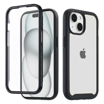 Afbeelding van Apple iPhone 15 Hoesje Kunststof imoshion Hardcase/Backcover Zwart Telefoonhoesje
