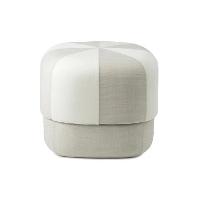 Afbeelding van Normann Copenhagen Circus Duo Poef Small Wit