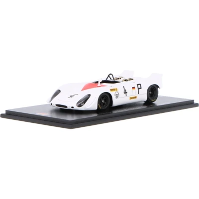Afbeelding van Porsche 908/02 K Spark Modelauto 1:43 1969 Rolf Stommelen / Hans Herrmann System