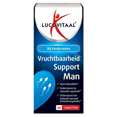 Afbeelding van Lucovitaal Vruchtbaarheid Support Man 60 tabletten