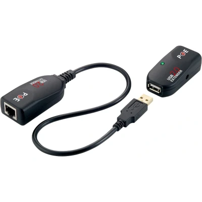 Afbeelding van LogiLink UA0207 Extender (verlenging) USB 2.0 via netwerkkabel RJ45 50 m