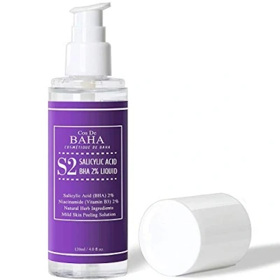 Afbeelding van Cos de BAHA Best Peeling Salicylic Acid Exfoliant Facial Liquid with Niacinamide BHA 120ml