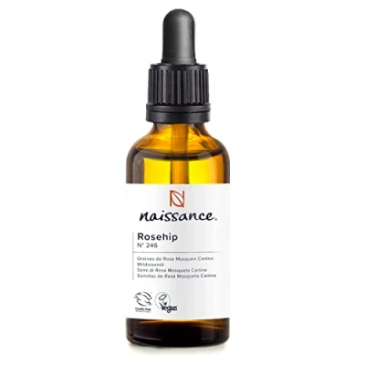 Afbeelding van Naissance Rozenbottelolie (Nr. 246) 50ml Natuurlijke, Vochtinbrengende, Voedende en Verzorgende Olie voor Alle Huidtypes Haar, Gezicht, Huid Nagels