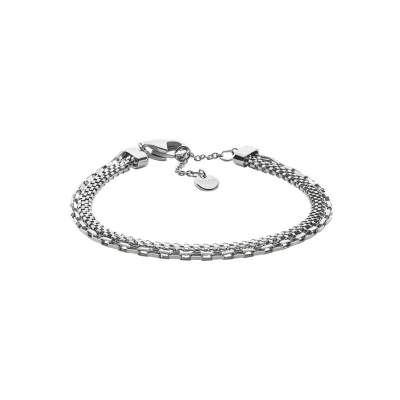 Afbeelding van Skagen heren Tov armband SKJM0235040 in de kleur Zilver