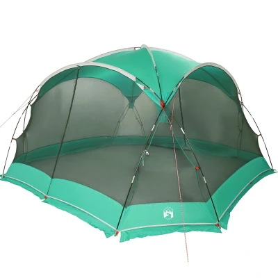 Afbeelding van vidaXL Camping Muggen Net met Deuren Groen 4 Persoons Waterdicht