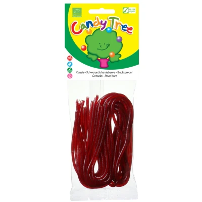 Afbeelding van Candy Tree Cassis Veters 75GR