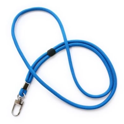 Afbeelding van trage.band® Lange verstelbare draagband/koord met karabijnhaak, blauw