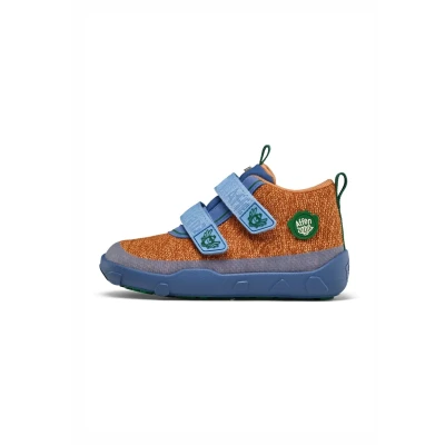 Afbeelding van Affenzahn Lucky Blotevoetenschoen, katoen, klittenbandsluiting, veganistisch, antislip, flexibel, reflecterend, voor de zomer, in maat 21 32, paradijsvogel bruin, 25 EU
