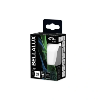 Afbeelding van BELLALUX LED lamp Lampvoet: E14 Koel wit 4000 K 5 W mat CLP [Energie efficiëntieklasse A+]