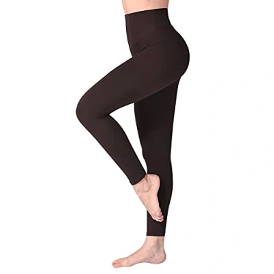 Afbeelding van SINOPHANT Legging met Hoge Taille Voor Vrouwen Boterachtig Zacht Niet Transparante Buikcontrole, Plus maat Workout Gym Yoga Rekbare Broek