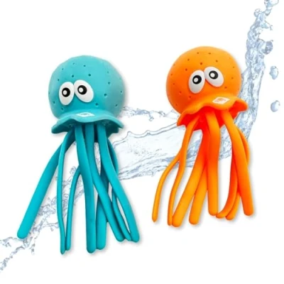 Afbeelding van Schildkröt® Octo Buddies, waterdieren met waterpompeffect, voor kinderen vanaf 3 jaar, ideaal zwembaden, badkuipen