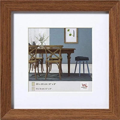 Afbeelding van Walther Design Fiorito Houten Fotolijst 40x40cm Eiken Donker