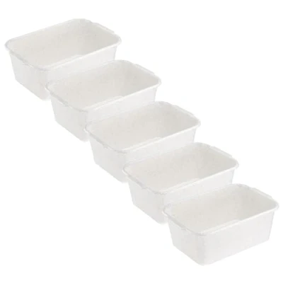 Afbeelding van MiraHome Huishoudelijke kuip, set van 5, 4 l, 28 x 20 11 cm, graniet